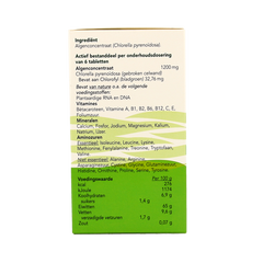 Bloem Chlorella vital green 1000.00 Tabletten