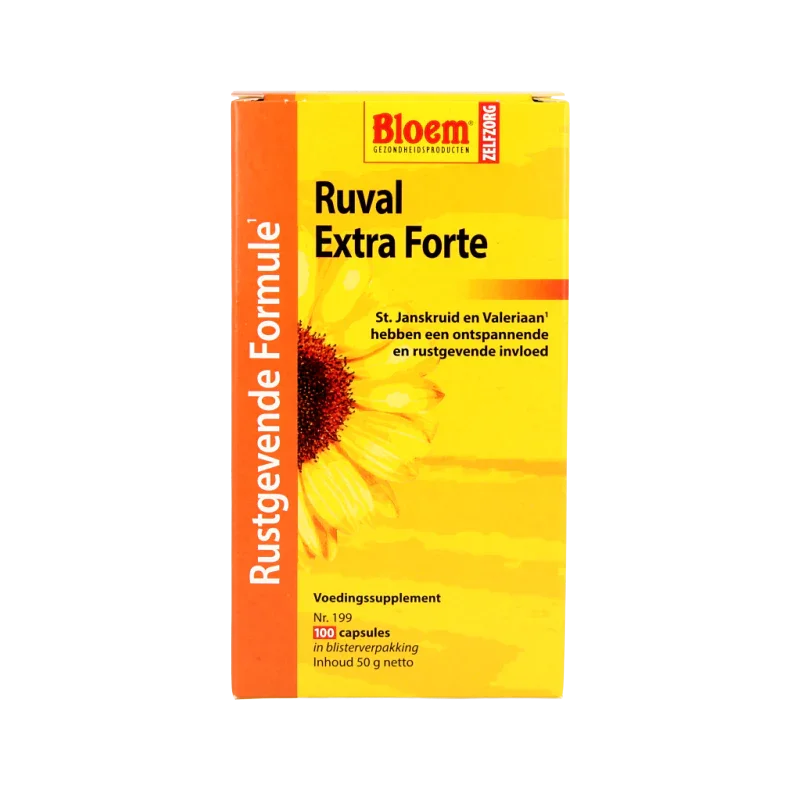 Bloem Ruval met st janskruid 100 Capsules