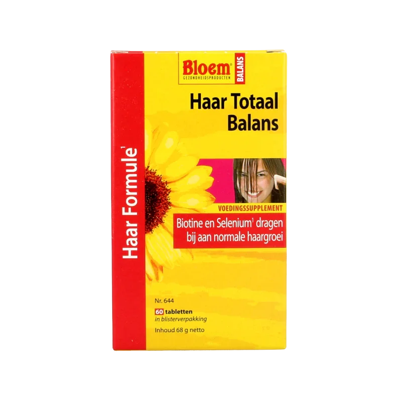Bloem Haar totaal balans 60 Tabletten