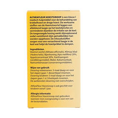 Bloem Altheafleur hoestsiroop 200 Milliliter