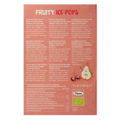 TerraSana Ice pops fruitsap bio 400 Milliliter