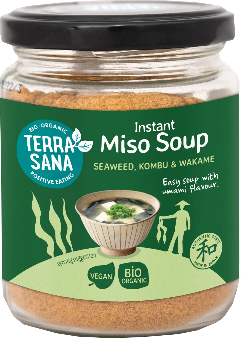 TerraSana Instant miso soep poeder bio 130 Gram