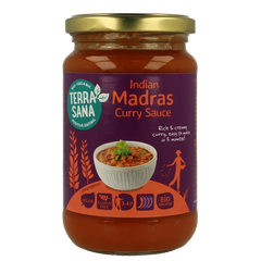 TerraSana Curry sauce madras bio 350 Gram