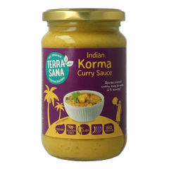 TerraSana Curry sauce korma bio 350 Gram