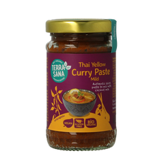 TerraSana Thaise gele curry pasta bio 120 Gram