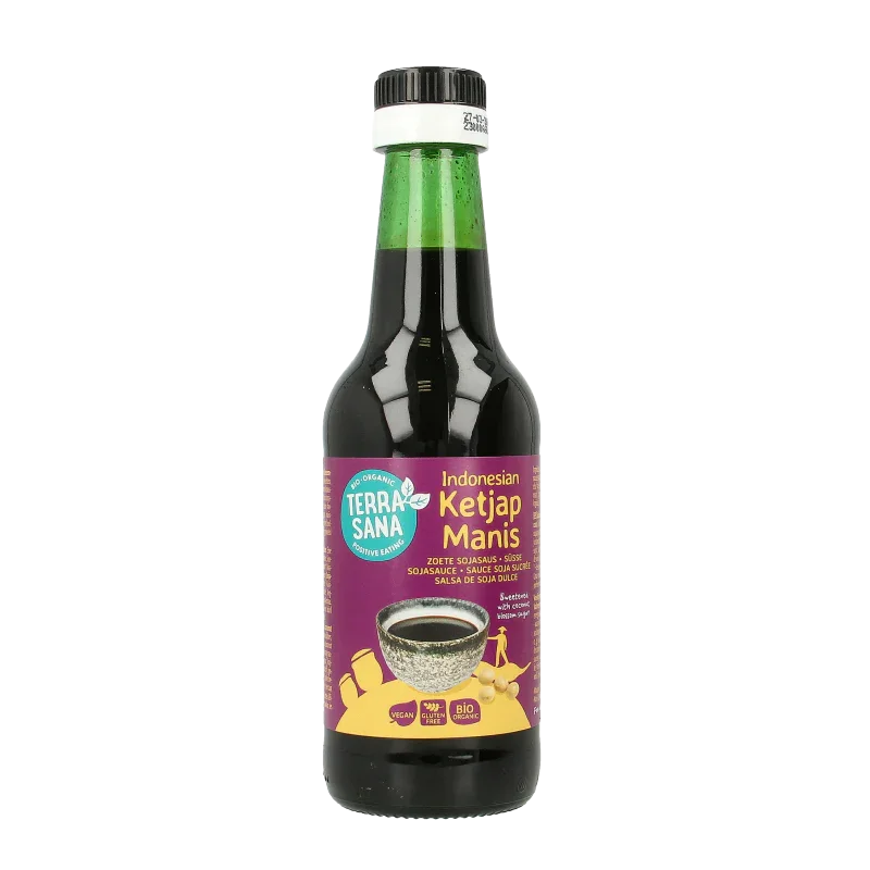 TerraSana Indonesische ketjap manis bio 250 Milliliter