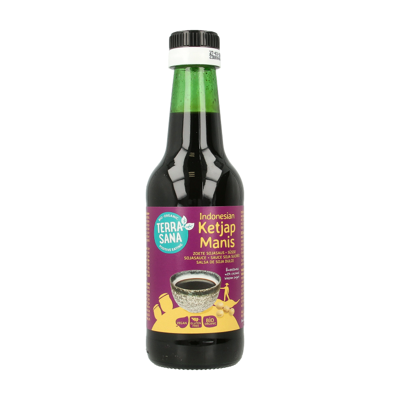 TerraSana Indonesische ketjap manis bio 250 Milliliter