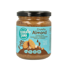 TerraSana Amandelpasta bruin crunchy bio 250.00 Gram