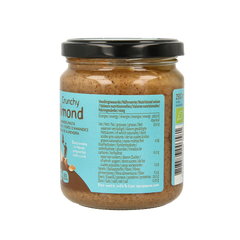 TerraSana Amandelpasta bruin crunchy bio 250 Gram