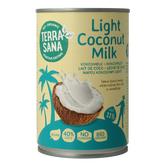 TerraSana Kokosmelk light 11% vet bio 400 Milliliter