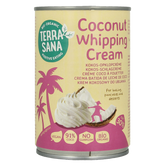 TerraSana Kokosmelk slagroom 30% vet bio 400 Milliliter