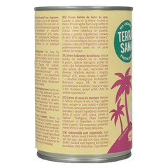 TerraSana Kokosmelk slagroom 30% vet bio 400 Milliliter