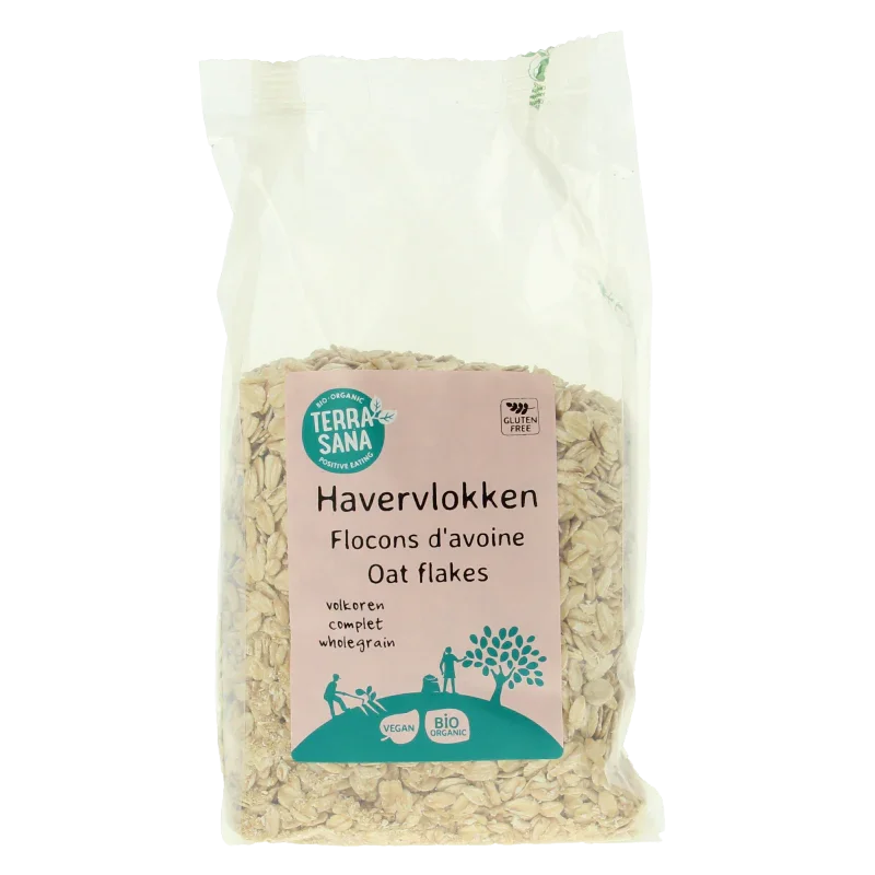TerraSana Havervlokken glutenvrij bio 450 Gram