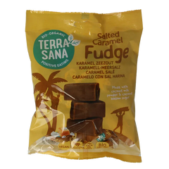 TerraSana Fudge karamel zeezout bio 150 Gram