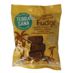 TerraSana Fudge karamel zeezout bio 150 Gram