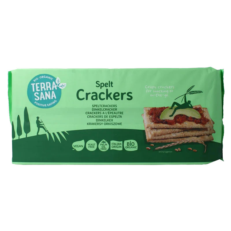 TerraSana Crackers spelt bio 250 Gram