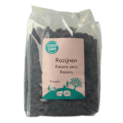 TerraSana RAW Rozijnen blue thompson bio 1.00 Kilogram