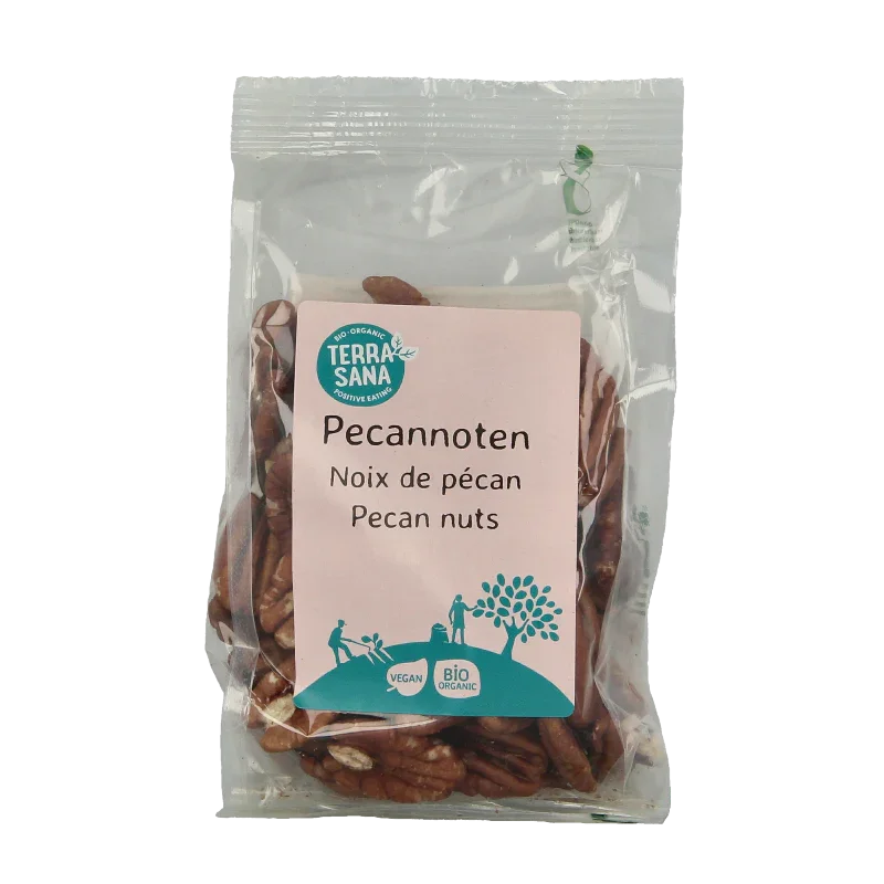 TerraSana Pecannoten zonder zout bio 100 Gram