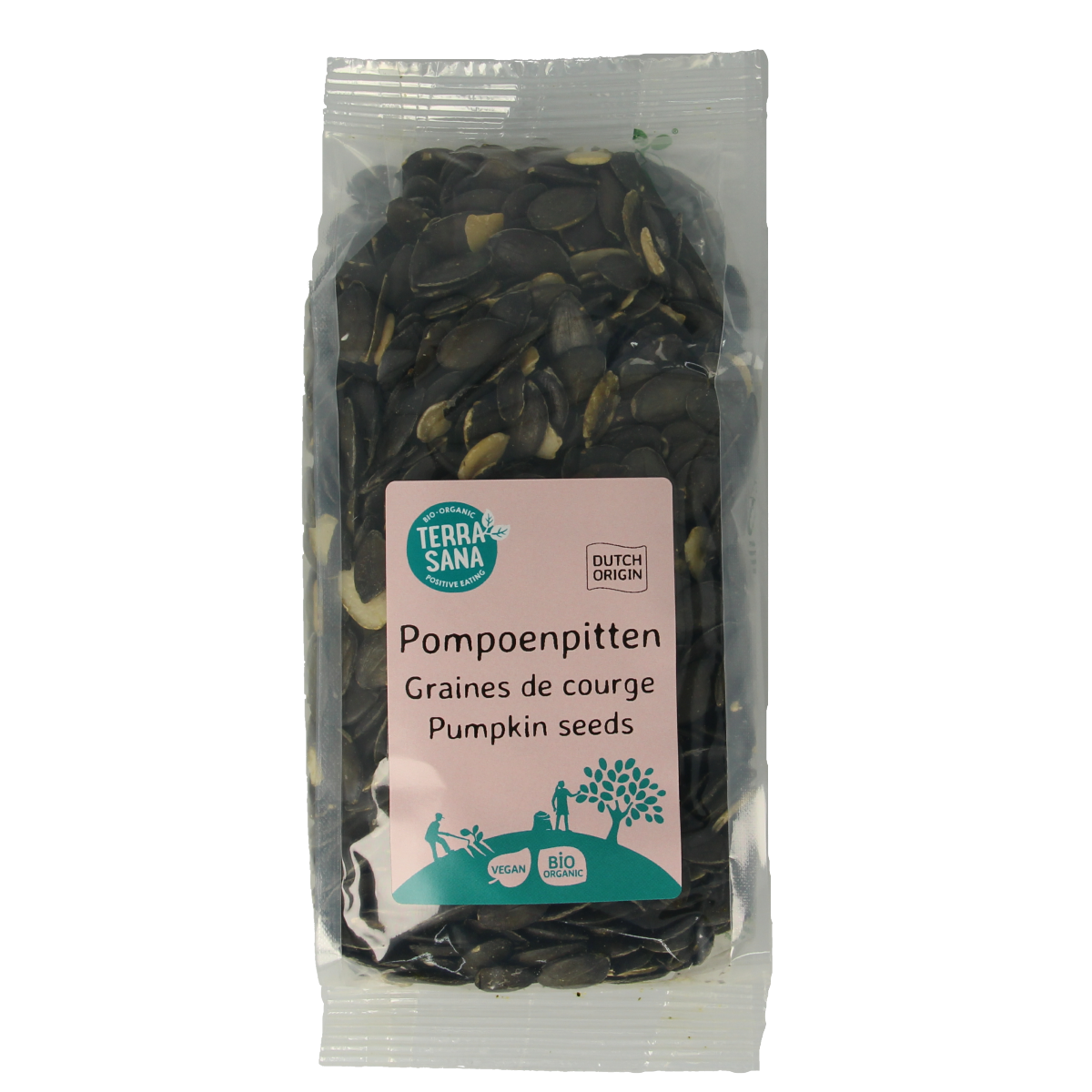TerraSana Pompoenpitten bio 250.00 Gram