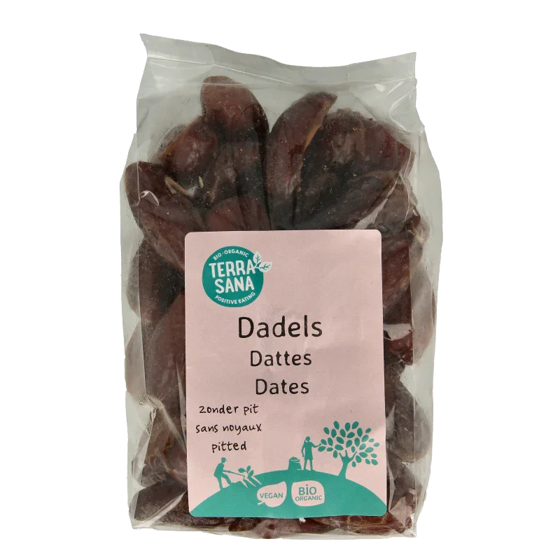 TerraSana RAW Dadels zonder pit bio 250 Gram