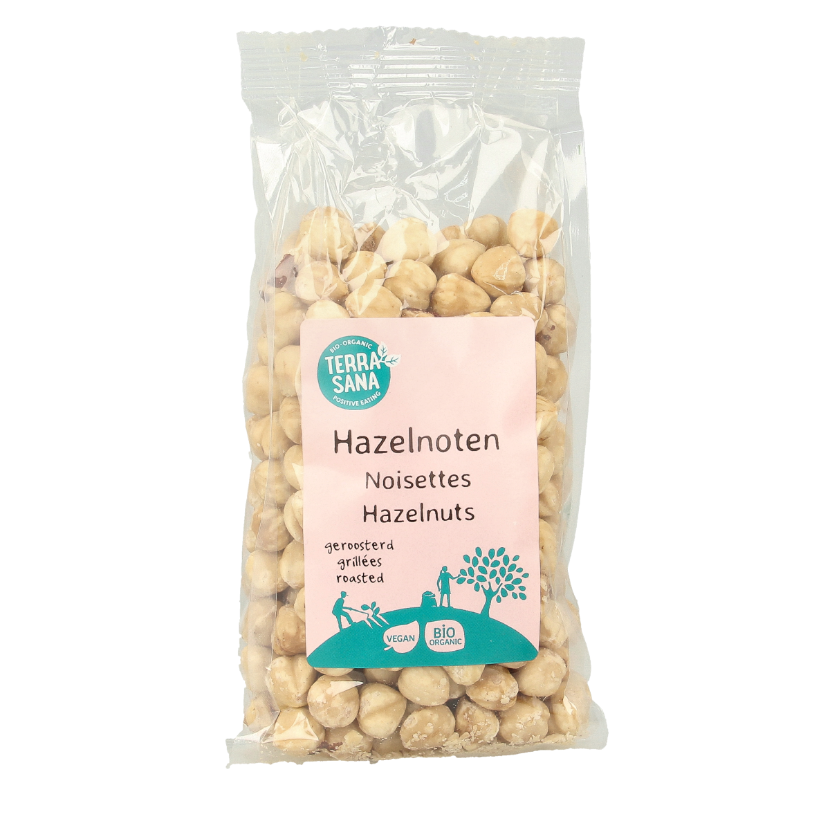 TerraSana Hazelnoten geroosterd bio 250.00 Gram