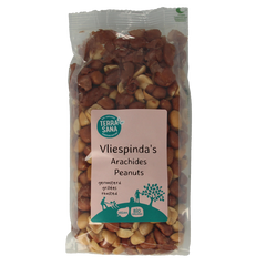 TerraSana Pinda vlies zonder zout geroosterd bio 250.00 Gram