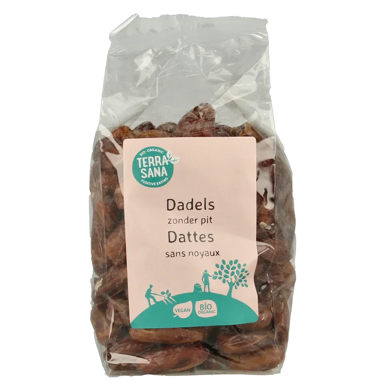 TerraSana RAW dadels zonder pitten bio 750 Gram
