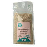 TerraSana Zilvervliesrijst rond bio 1.00 Kilogram
