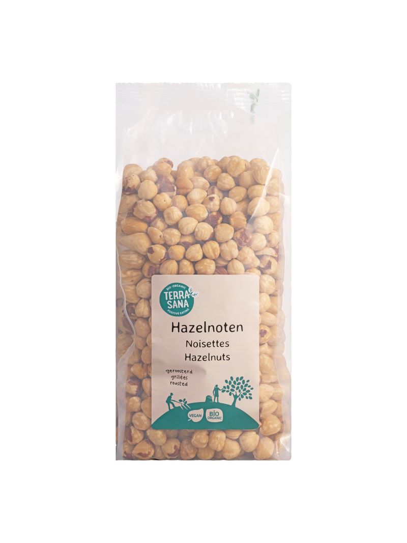 TerraSana Hazelnoten geroosterd bio 800 Gram