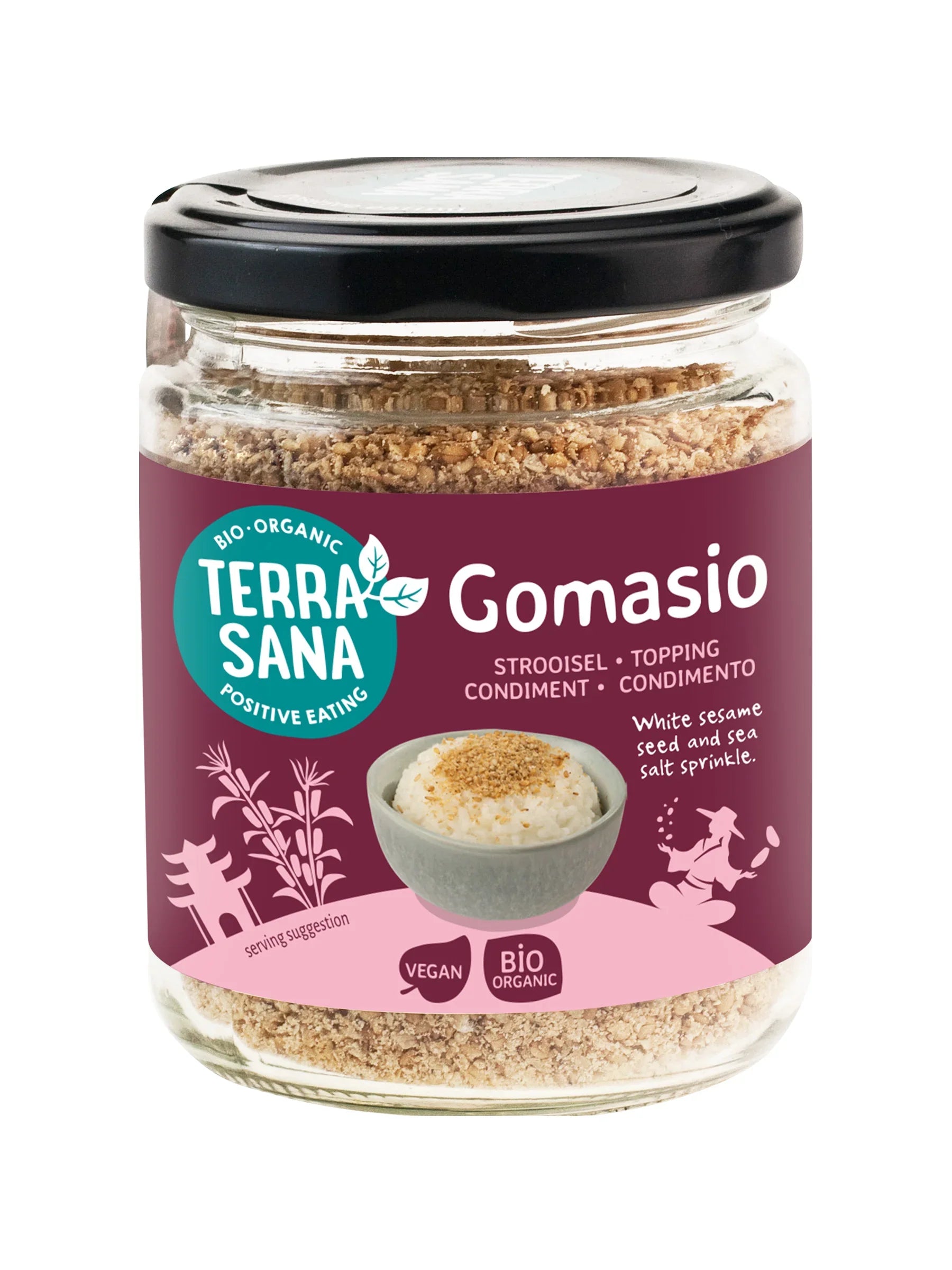 TerraSana Gomasio in glas bio 100 Gram