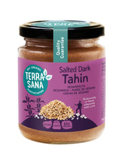 TerraSana Tahin bruin sesampasta met zeezout bio 250.00 Gram