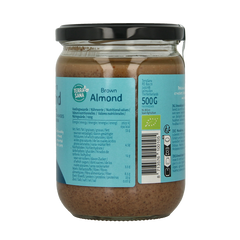 TerraSana Amandelpasta zonder zout bio 500 Gram