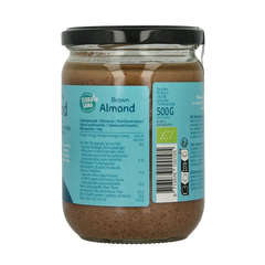 TerraSana Amandelpasta zonder zout bio 500 Gram
