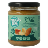 TerraSana 3 mix notenpasta zonder pinda bio 250.00 Gram