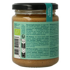 TerraSana 3 mix notenpasta zonder pinda bio 250.00 Gram