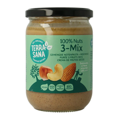 TerraSana 3 mix notenpasta zonder pinda bio 500 Gram