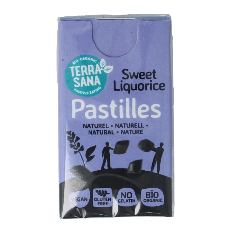 TerraSana Droppastilles naturel bio 25 Gram