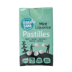 TerraSana Droppastilles mint bio 25 Gram