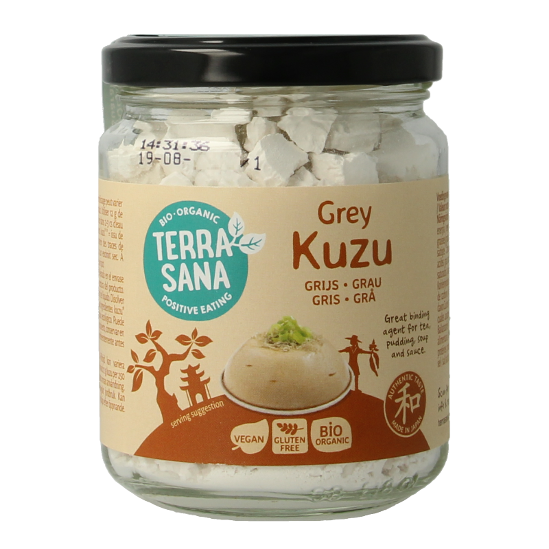 TerraSana Kuzu grijs (glas) eko bio 125 Gram