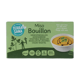 TerraSana Groente bouillon miso blokjes gistvrij bio 64 Gram