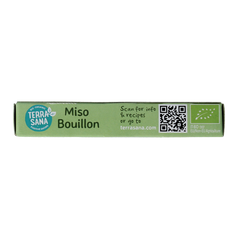 TerraSana Groente bouillon miso blokjes gistvrij bio 64 Gram
