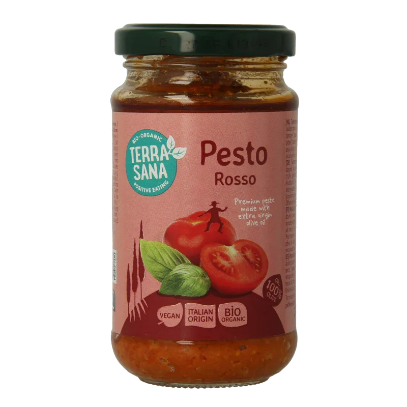 TerraSana Pesto rosso bio 180 Gram