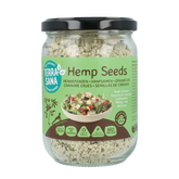 TerraSana RAW Hennepzaad gepeld in glas bio 275 Gram