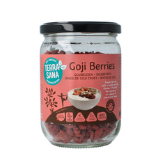 TerraSana Raw goji bessen in glas bio 200.00 Gram