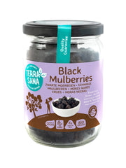 TerraSana Moerbei bessen zwart bio 190 Gram