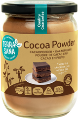TerraSana Raw cacao antioxidant poeder in glas bio 160.00 Gram