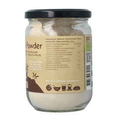 TerraSana Raw maca high energy poeder in glas bio 300 Gram