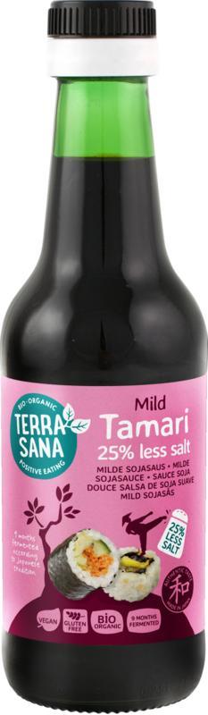 TerraSana Tamari -25% less salt bio 250 Milliliter