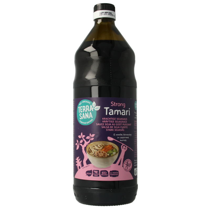 TerraSana Tamari Japans glutenvrij bio 1 Liter