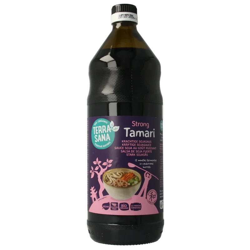 TerraSana Tamari Japans glutenvrij bio 1 Liter